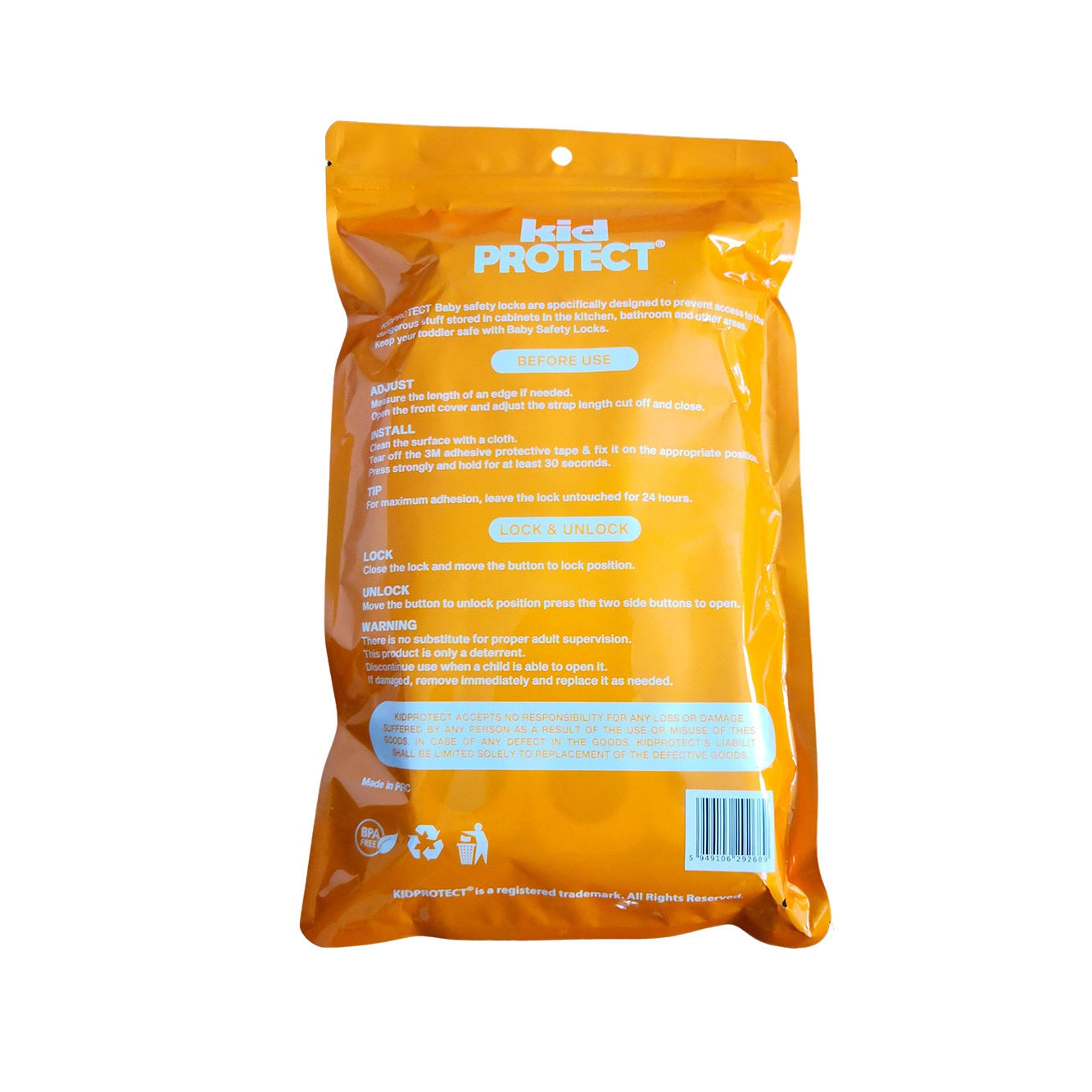 Siguranta usi copii, KidProtect set 6 bucati Siguranta usi copii, KidProtect set 6 bucati